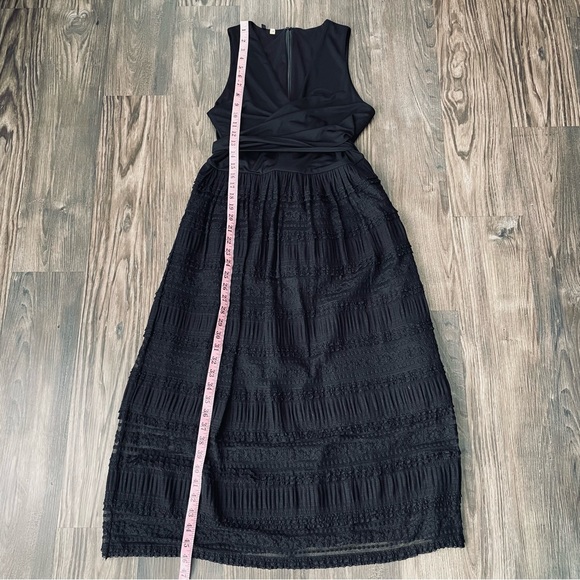4C Black Lace Belted Midi Dress - Picture 10 of 10